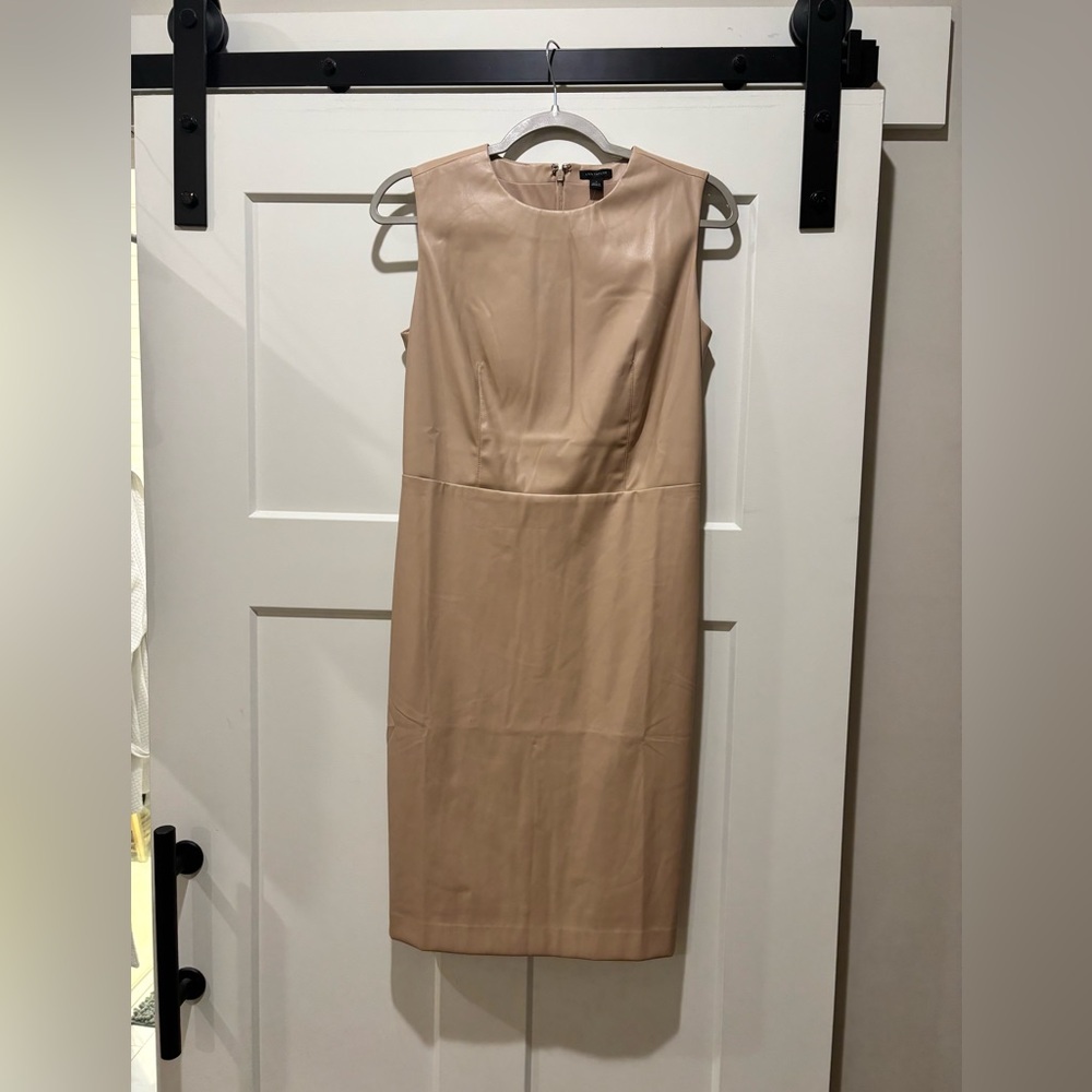 Ann Taylor Leather Dress